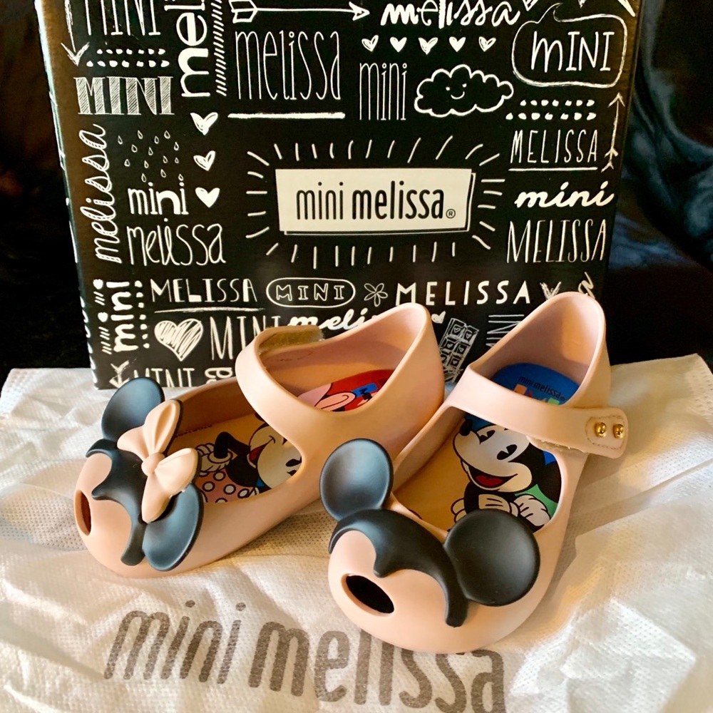mini melissa Ultragirl + Disney Twins II size 5